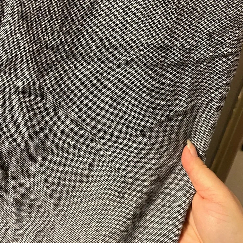 CALVIN KLEIN LINEN BLEND SKIRT - Picture 4 of 4
